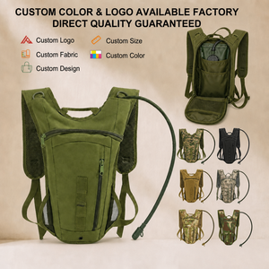 Mochila Táctica de Hidratación LUPU, Bolsa de Agua de 3L, Mochila de Nailon Suave, Sistema Molle, para Ciclismo, Senderismo, Camping, con Bolsillos con Cremallera - Product Image 4