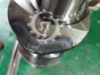 Excavator Parts Forged Steel Crankshaft for Diesel Engine 4ZA1 4ZB1 4ZD1 4ZE1 4KH1 4JA1 4JB1 4JB1T 4JJ1 4JH1 4BC2 4BD1 4BE1 4BG1
