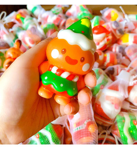 Christmas Squeeze Stress Toys Slow Rebound Lovely Santa Reindeer Snowman Squishy for Tree Decor Kids Christmas Party Favor Gifts - Product Image 5