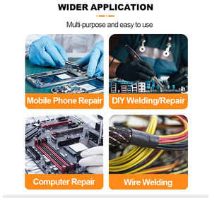 Pince à <span class=keywords><strong>souder</strong></span> <span class=keywords><strong>MIG</strong></span> professionnelle 80W, outil de soudage multifonctionnel pour le nettoyage des buses, la coupe de fil, en acier au carbone forgé - Product Image 5