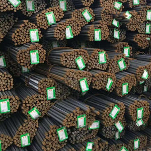 China Top Factory Barra deformada superior 14MM 16mm 20mm 25mm HRB400 HRB500 Construcción de barras de refuerzo de acero laminado en caliente - Product Image 2