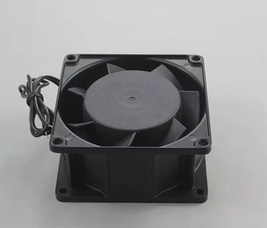 220v-240v DC高速低噪声8038轴向冷却风扇铝框架和HB滚珠轴承，用于最佳电风扇 - Product Image 5