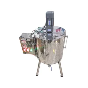 15L 30L 50l 60L Electric Heating Double Walls Jacketed Emulsifying Mixing Tank For Cosmetics Lotions Mixer Equipment