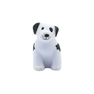 2026年卸売プロモーション用スクイーズカスタムロゴ印刷抗ストレスPUフォーム犬ストレスボールおもちゃ - Product Image 1