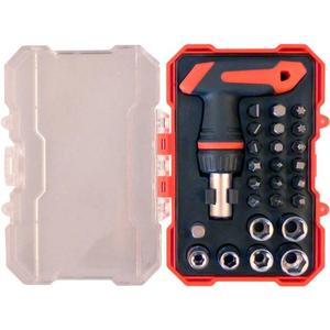 Juego de 26 Puntas para Destornillador CRV 2024, Juego de Puntas Hexagonales para Destornillador de Trinquete, Económico - Product Image 2