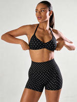 Ensemble bikini deux pièces taille haute push-up sexy pour femme, grande taille, pour l'été et la plage, avec contrôle du ventre - Maillot de bain OEM/ODM personnalisé