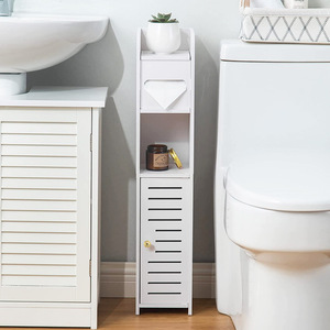 Bathroom <b>Storage</b> Cabinet 3 Tier Freestanding Waterproof For Toilet Side Use - Product Image 3