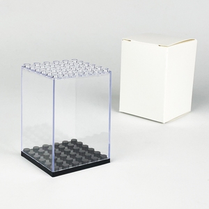 Base de Exhibición Transparente para Minifiguras y Bloques de Construcción, Caja Individual para Mini Bloques, Material Plástico, Color Personalizado, Modelo BLOCKMOC - Product Image 2