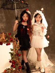 Disfraz de Vampiro para Niños DAMAI, Disfraz de Princesa Lolita, Disfraz de Elfo, Disfraz de Bruja, Disfraz de Halloween - Product Image 2