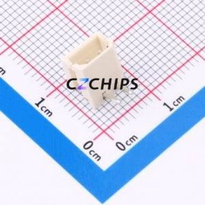 HC-5264-2AW Wire-to-Board Pin Header Bent Lead Through Hole,P=2.5mm Connector 1x2P 2.5mm Right Angle Insert Mini-SPOX (5264) - Product Image 1