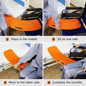 Slide <strong>Transfer</strong> Board <strong>Patient</strong> Slide Assist <strong>Device</strong> for Transferring <strong>Patient</strong> or Handica From Wheelchair to Bed - Product Image 4