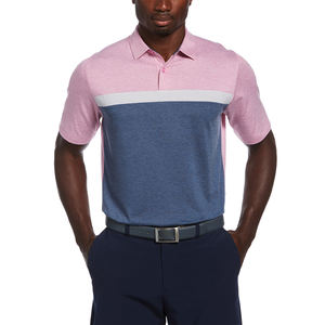 Camisetas de golf de negocios de manga corta de alta calidad para hombre, Polo bordado de tela de poliéster transpirable para verano, logotipo personalizado - Product Image 6