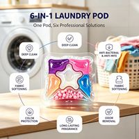 Capsules de lessive hypoallergéniques pour peaux sensibles, faibles en allergènes