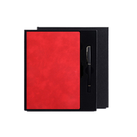 Coffrets Cadeaux de Carnets Moelleux PQ A5 – Essentiels Scolaires en Tissu Personnalisables et Colorés – Boîte Cadeau Premium