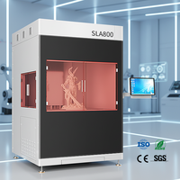 Imprimante 3D industrielle haute précision, taille de construction 800*800*500 pour modèle en résine photosensible.
