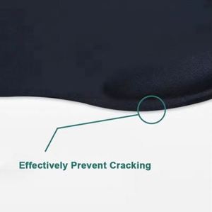 Wholesale Sponge Leather Ergonomic Support for Premium Business Gift Wrist Rest Mouse Pad With Custom Logo - Product Image 4