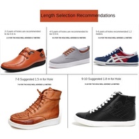 Lacets tressés en coton ciré anti-casse noirs, lacets de remplacement pour chaussures habillées et bottes de travail industrielles
