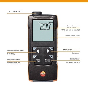 Thermomètre numérique infrarouge Testo 110 de haute précision pour la mesure de la température en Allemagne - Product Image 4
