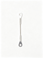 Câble de mise à la terre en spirale en acier inoxydable/laiton robuste, à liaison statique, haute flexibilité, résistant aux climats froids pour