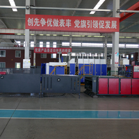 HS-B Serie Automatische Kartonnen Pizzadoos Print Sleuf Maken Machine Gegolfde Printer Slotter Stans Cutter Map Gluer