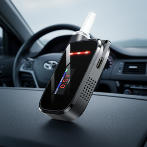 เครื่องตรวจวัดแอลกอฮอล์แบบพกพา H3 พร้อมแบตเตอรี่ในตัว ได้รับการรับรองมาตรฐาน CE/FCC/ROHS สำหรับใช้ในบ้านและงานปาร์ตี้ - Product Image 2