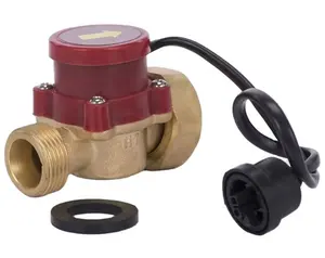 G 3/4 "-3/4" HT300 Medidores de flujo de agua de latón G 1 "-3/4" Interruptor de sensor de agua G 1/2 "-1/2 para calentador de agua/dispensador de agua/inodoro