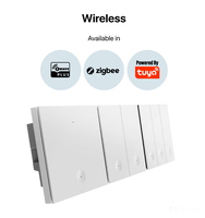 CE RoHS Système domotique intelligent Commutateur de télécommande sans fil Commutateur intelligent Wifi Zigbee