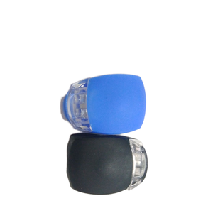Luminaires LED de bicyclette en SIlicone, ensembles de lumières de <span class=keywords><strong>vélo</strong></span>, en caoutchouc, haute luminosité, lumière de bicyclette, de casque - Product Image 1