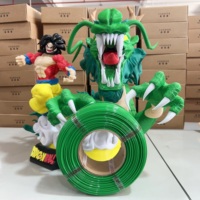 Filament d'imprimante 3D PETG vert basique, tiges PETG, PETG 1 kg, tiges en plastique extrudé pour impression 3D