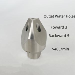 1/4 "1/<span class=keywords><strong>2</strong></span>" <span class=keywords><strong>3</strong></span>/8 "inç M22 M36 BSPT yüksek basınç memesi araştırmak kanalizasyon memesi paslanmaz çelik delinme delme temiz durulama yıkama - Product Image 2