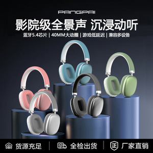 หูฟังบลูทูธไร้สายแบบครอบหู ชนิด Type-C แบตเตอรี่ 350mAh เสียงสเตอริโอ รองรับการโทร ใช้สำหรับเล่นกีฬา - Product Image 4