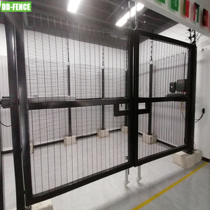 12 ans d'usine directe 1m-9m ouverture automatique porte coulissante double voie porte industrielle - Product Image 5