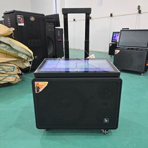 10 Inch Loa Karaoke Mô Hình Mới Nhà Bằng Gỗ Lớn Loa Stereo Tư Nhân Chuyên Nghiệp Hộp Không Dây Loa Thông Minh Với Màn Hình - Product Image 4