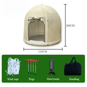 Carpa de Camping Inflable Impermeable para Exteriores, Toldo Automático Ultraligero, Pabellón con Techo de <span class=keywords><strong>Aire</strong></span> Impermeable - Product Image 2