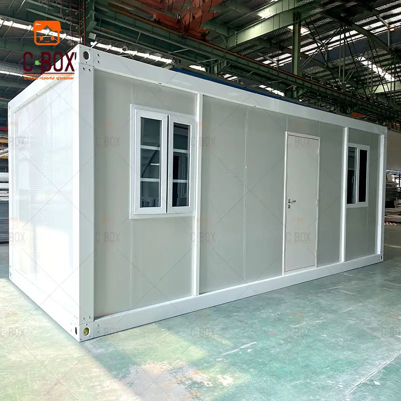 Cबॉक्स 3x7x2.8 मीटर एक शौचालय और दो कमरे डॉर्मिटरी लिविंग कंटेनर घर