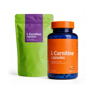 Premium <span class=keywords><strong>L</strong></span>-Carnitin Kapseln Hochreine Form Maßgeschneiderte Formulierungen Private Label Herstellung OEM COA GMP ISO Bio-Zertifiziert - Product Image 2