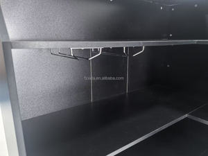 <span class=keywords><strong>Moderno</strong></span> armadio da tavolo con barra di stoccaggio integrato pannello di legno per sedie da pranzo in salotto <span class=keywords><strong>cucina</strong></span> mobili per la casa dell'isola - Product Image 3