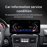 Sistema Linux con Pantalla Táctil IPS de 10.25/12.3 Pulgadas, Reproductor MP3/MP4 CarPlay, Asistente de Marcha Atrás para Mercedes-Benz Clase G W176/X117/X156/W463