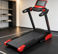 Caminadora Eléctrica Plegable REYK para Uso Doméstico y Comercial, Inclinación Automática, Plataforma de Doble Capa, Pantalla LED, Diseño Ecológico