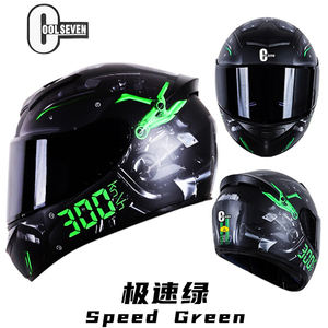 Rts Retro Nieuwe Full Face Motorhelm Monster Abs Veilige Structuur Casque Moto Capacete Rapid Street Racing Helm - Product Image 5