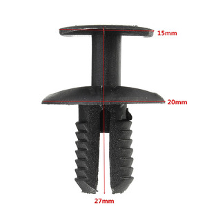 คลิปยึดบังโคลนรถยนต์ Dongfeng Peugeot Citroen รุ่น B100 ขนาด 15x20x27 มม. อะไหล่เปลี่ยนทดแทน - Product Image 1