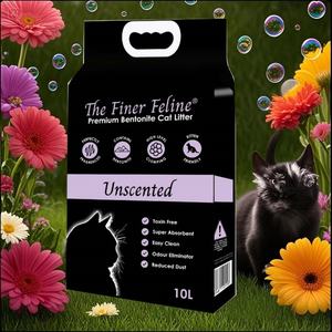 Vente en gros de litière pour chat en bentonite charbon actif à absorption forte agglutination rapide contrôle des odeurs 99% sans poussière mixte - Product Image 6