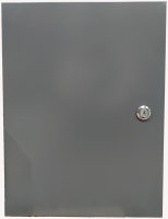 Boîte de commande électrique verrouillable avec ventilateur de refroidissement, armoire métallique murale avec prise intégrée