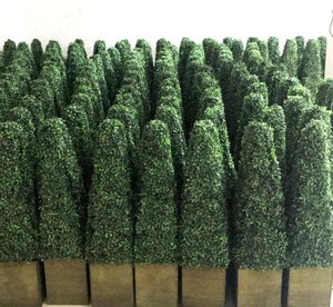 Arbres artificiels en <span class=keywords><strong>buis</strong></span>, boules d'herbe artificielles, arbres en spirale coniques pour <span class=keywords><strong>la</strong></span> décoration intérieure et extérieure - Product Image 3