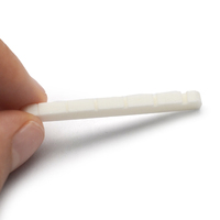 Custom 42 43X3X5MM Ox Bone Electric Guitar Nut 6-String ST Acoustic Guitar Bridge Blank Style