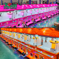 Mini machine à griffes d'arcade à monnayeur en métal et plastique avec support espagnol, distributeur de cadeaux et de jouets avec casier à prix direct usine