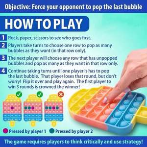 JYTZ0104 Anti Ansiedad Pea Popper a Fidget Juguetes Sensorial Popping Stress Ball Silicona Push Pop Bubble Fidget Juguetes - Product Image 4