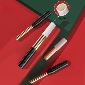 Tubo <span class=keywords><strong>de</strong></span> Lápiz Labial <span class=keywords><strong>de</strong></span> Plástico y Aluminio, Pequeño, Delgado, con Tacón Redondo, para Maquillaje, Envase Vacío para Lápiz Labial - Product Image 5