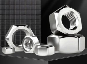 Tuercas Hexagonales de Acero al Carbono Nivel 4.8, Galvanizadas, Niqueladas, Laminadas en Caliente, Estándar GB, <span class=keywords><strong>Serie</strong></span> 200, M2-M6 - Product Image 6