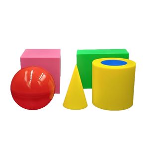초등 및 중등학교 수학 교육용 볼륨 교구에는 원뿔, 직사각형 프리즘, 역정형 프리즘, 일반 프리즘, 원통이 포함됩니다. - Product Image 3